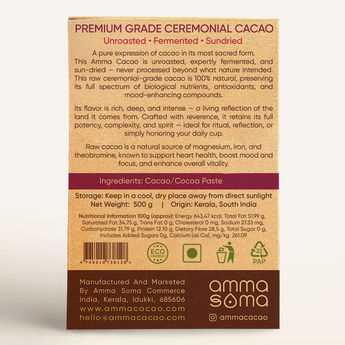Ceremonial Cacao - Raw 500g