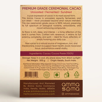 Ceremonial Cacao - Raw 500g